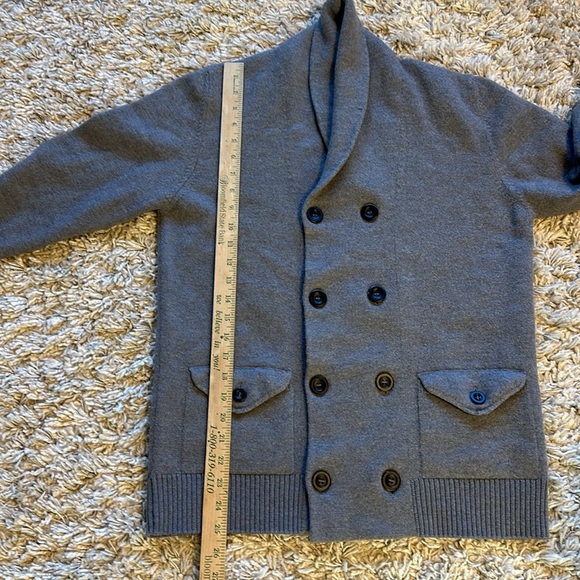 ALPHA MASSIMO REBECCHI 100% Lambs Wool Cardigan Sweater Size: 50- medium - Picture 13 of 16